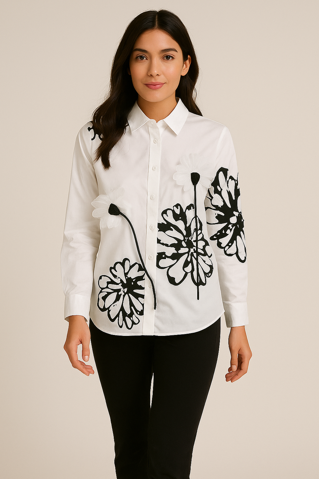 Floral Whimsy Shirt