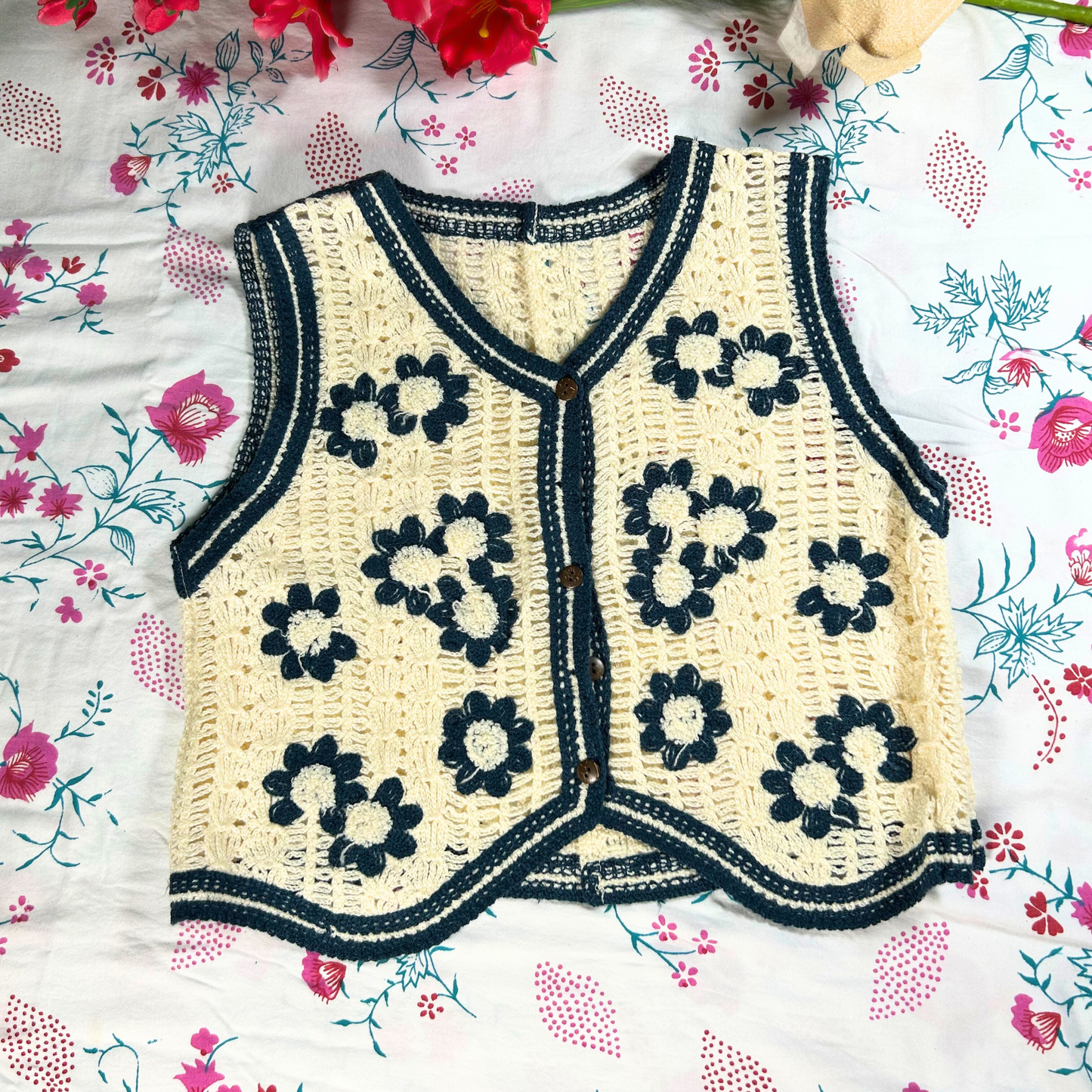 Knotted Love Crochet Top