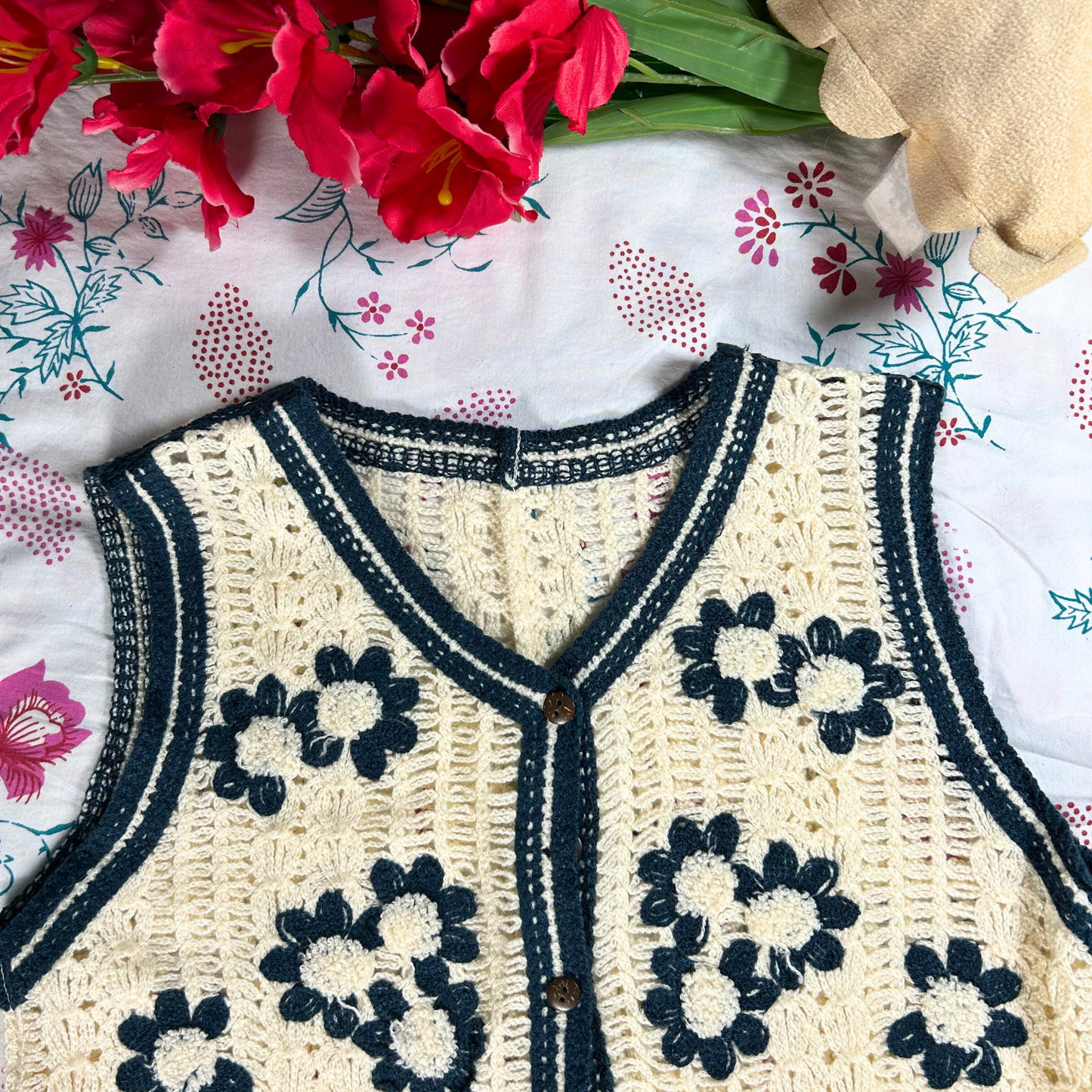 Knotted Love Crochet Top