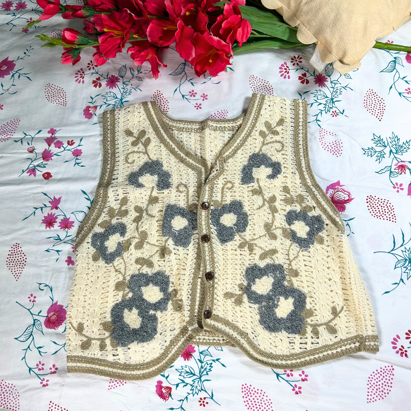 Whisper Garden Crochet Top