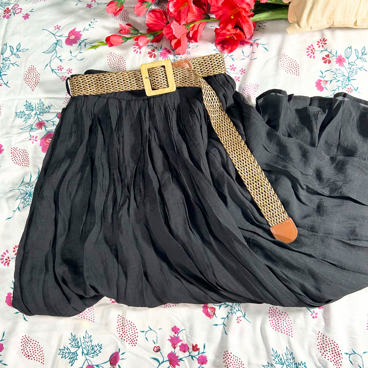 Twirl Tale Cotton Maxi Skirt