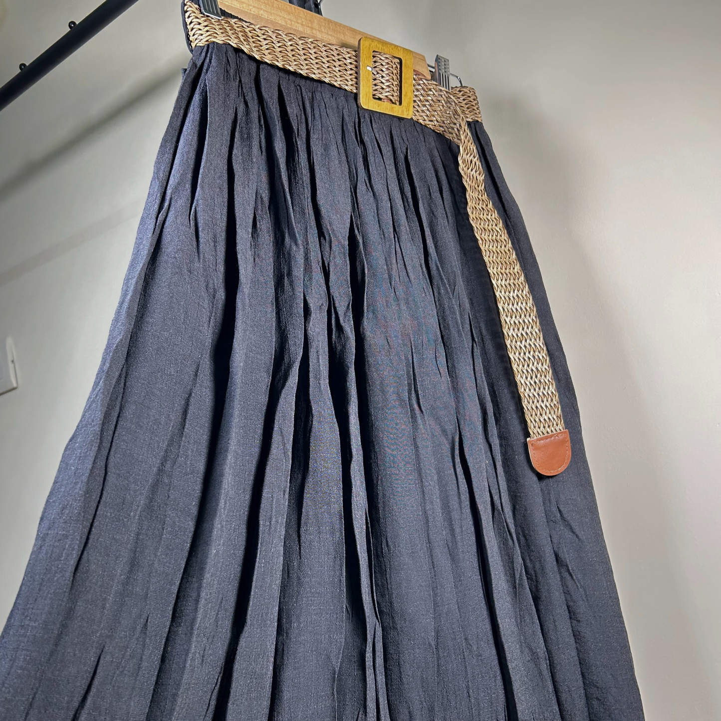 Twirl Tale Cotton Maxi Skirt