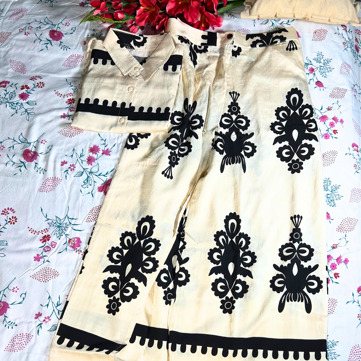 Midnight Sketch Printed Co-ord set