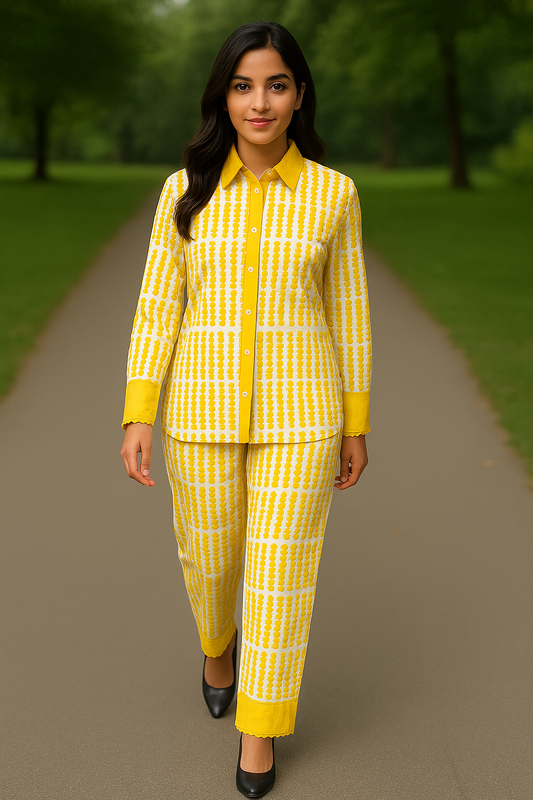 Sunbeam Embroidered Co-ord set