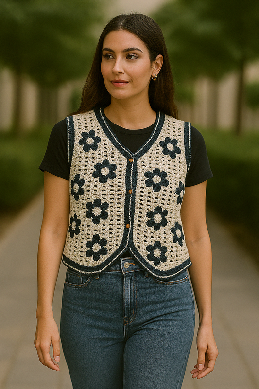 Knotted Love Crochet Top