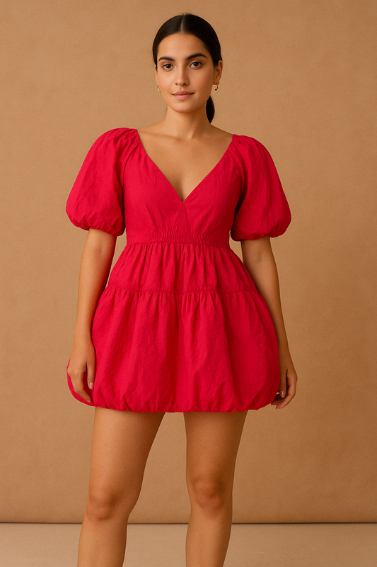 front view of the dress
