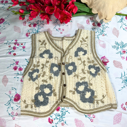 Whisper Garden Crochet Top