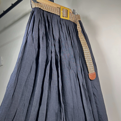 Twirl Tale Cotton Maxi Skirt
